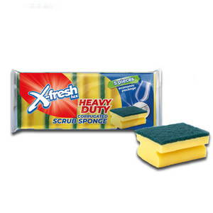 SPONGE  HEAVY DUTY ECONOMIC PACK 5 PIECES ONE PACK   FROM FACTORY READY TO SHIP BEST PRICE QUARANTED