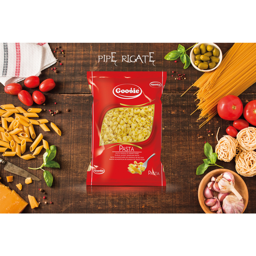 Pipe Rigate (Premium Quality Pasta Spaghetti from Factory)