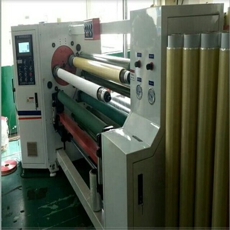 Super clear bopp tape adhesive masking paper tape rewinding converting machine