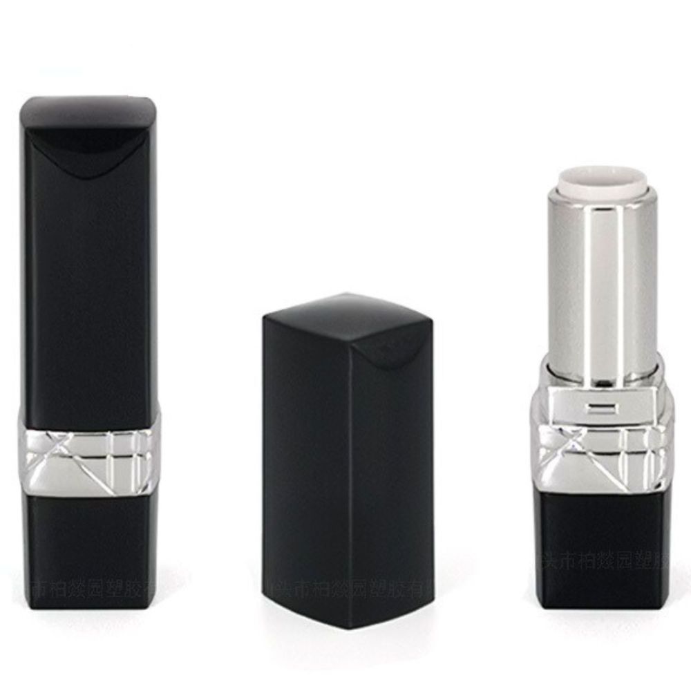 Glossy Lipstick Tube Aluminum Metal Bottles Lipstick Packaging Container Case for Facial Makeup Offset Printing