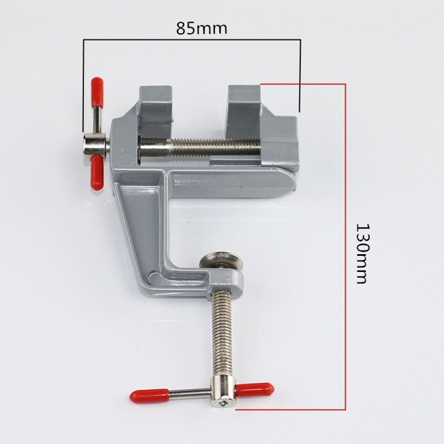 Mini aluminum alloy table vise bench wholesale Table Swivel Lock Clamp