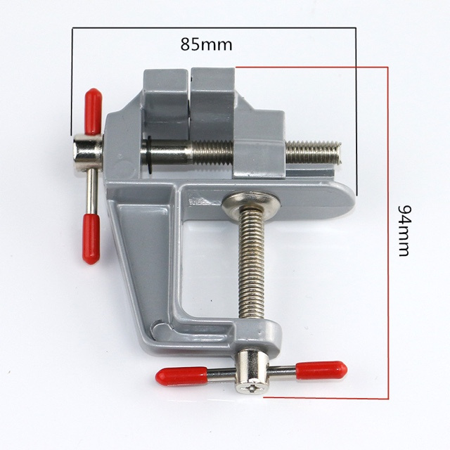 Mini aluminum alloy table vise bench wholesale Table Swivel Lock Clamp