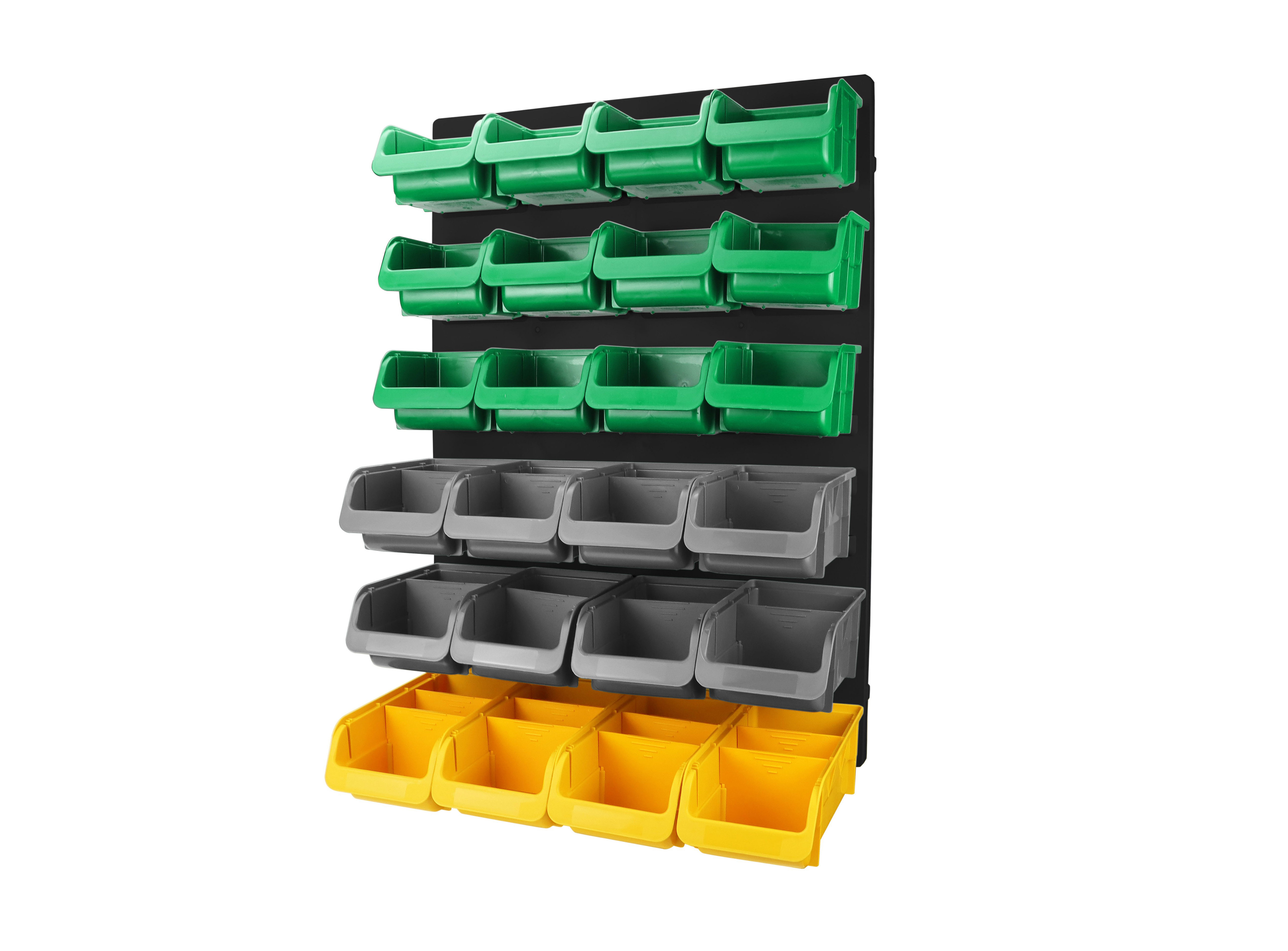 Factory wholesale Wall Mounted Garage Tool Storage Pegboard Display Plastic Pegboard Tool Organizer