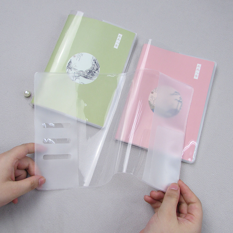 Factory Direct Supply Eva/pvc Transparent Clear Sleeve Plastic Hard  Book Cover