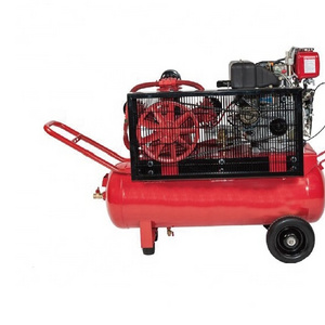 3.5HP Single Phase Piston Air Compressors With Handle And Wheel Condor Switch , Single phase air compressor motor