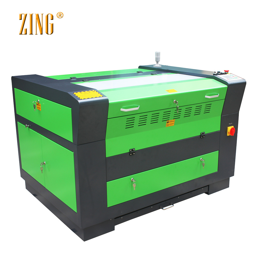 HIgh Quality ZING Co2 Engraving Cutting Machine 400X600Mm Usb Port 60W 80W