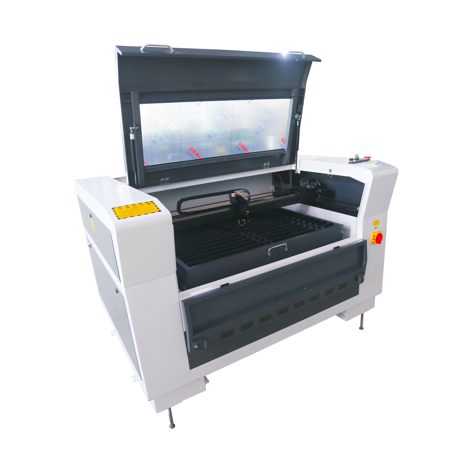 Latest design 9060 laser cutting machine 100W Ruida keyboard laser engraving machine