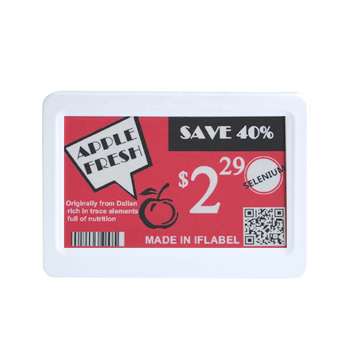 ESL Electronic Shelf Label 7.5 inch E-ink Screen Electronic Price Tag