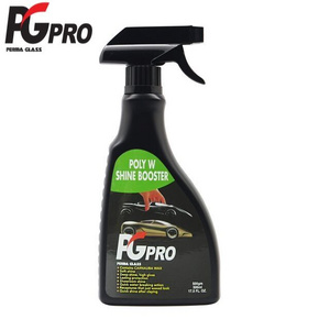 Recommended Vehicle Accessories Use Manufacturing Supplier High Quality PG Pro Poly W Shine Booster Contains with CARNAUBA WAX