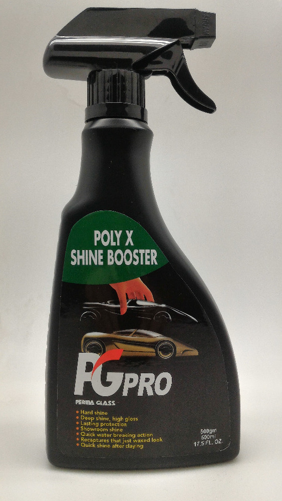 Leading Manufacturer Vehicle Accessories Parts PG Pro Poly X Shine Booster Amazing Cleaning Resistant to Detergents Weather