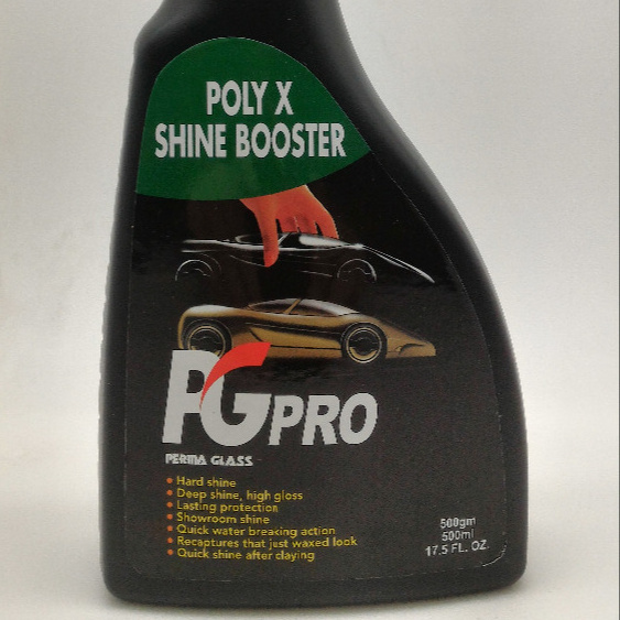 Leading Manufacturer Vehicle Accessories Parts PG Pro Poly X Shine Booster Amazing Cleaning Resistant to Detergents Weather