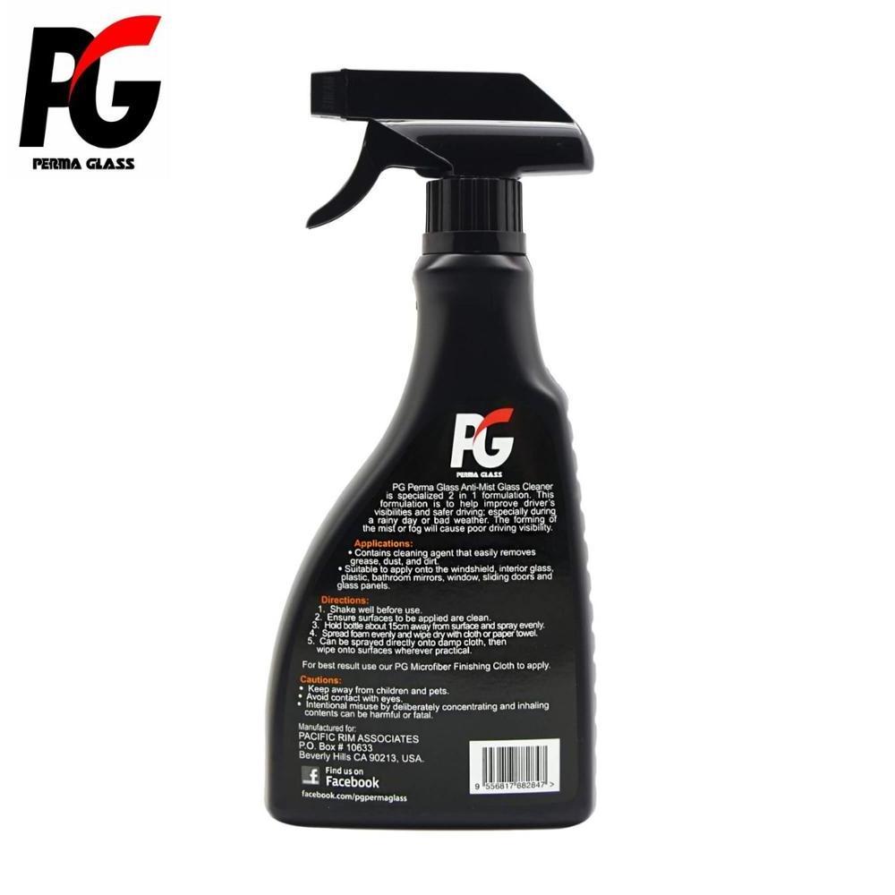 Malaysia Trusted Exporter PG Perma Glass Windscreen Car Glass Anti Mist and Glass Cleaner (500ml) Convenience to Apply to Car