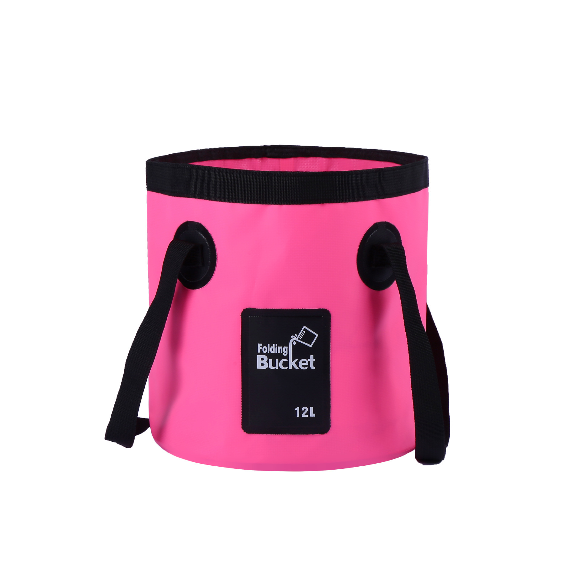 12L20L PVC Collapsible Waterproof Fishing Bucket, Wholesale Camping  Folding Water Ice Bucket