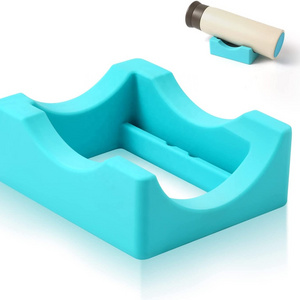 Small Silicone Cup Cradle for Tumbler with Built-in Slot 2-Angle Tumbler Holder for Epoxy Vinyl Crafts