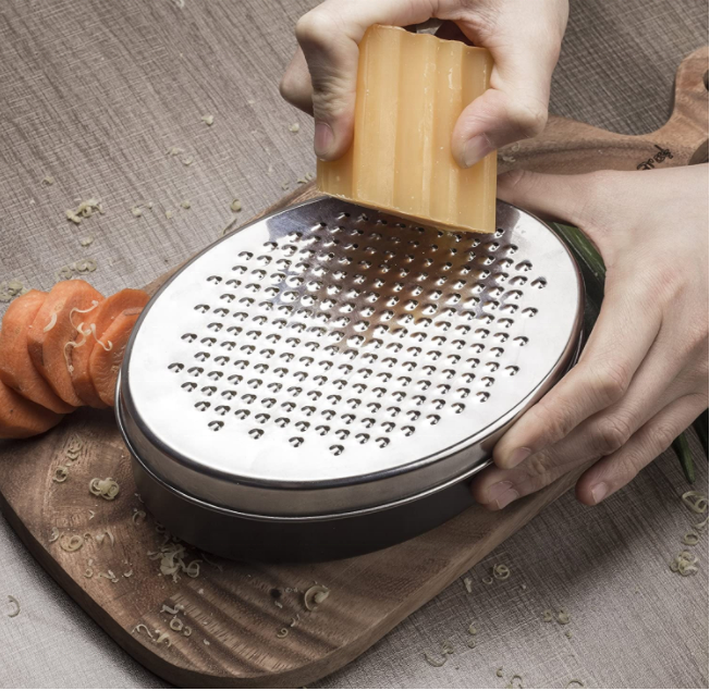 Cheese Grater With Airtight Storage Container