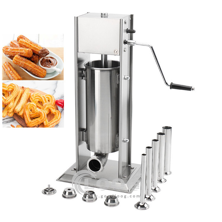 Factory Wholesale Spanish Churro Maker Price Stainless Steel Churros Filling Machine Churros Making Machine