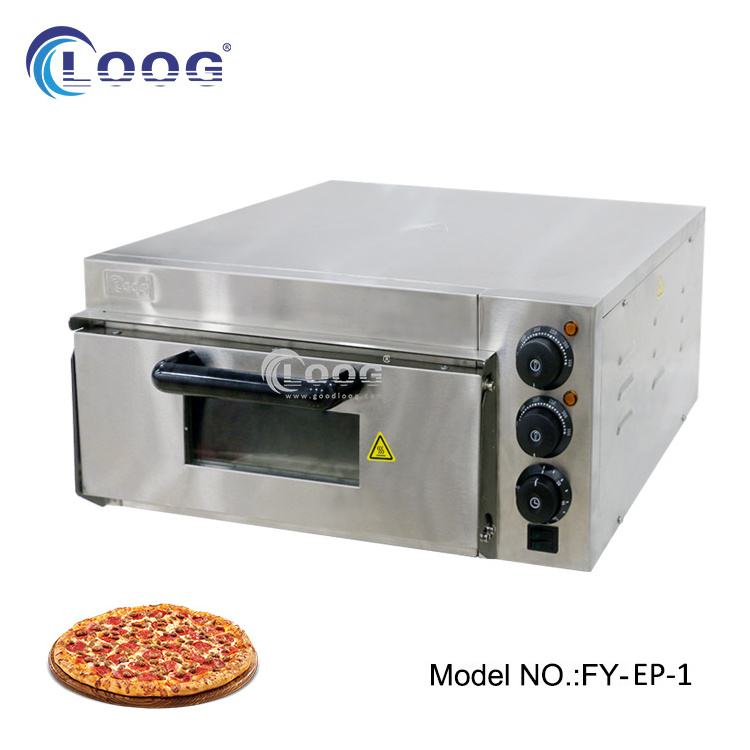 Factory Wholesale Price Single Deck Commercial Stainless Steel Pizza Oven For Sale