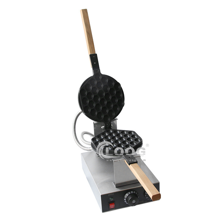 Best Selling Automatic Hongkong Egg Puff Equipment Bubble Wafle Maker Electric Egg Waffle Machine