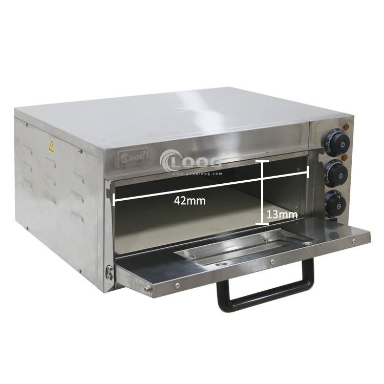 Factory Wholesale Price Single Deck Commercial Stainless Steel Pizza Oven For Sale