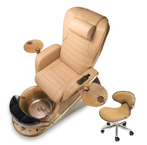 luxury foot  spa massage chair for nail salon spa beauty salon pedicure chair luxury