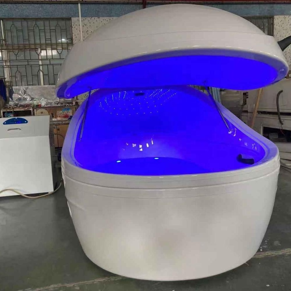 2022 new arrival big size Acrylic Epsom Salt Flotation Tanks Float  Spa Sensory deprivation tank pod with starlight touch screen