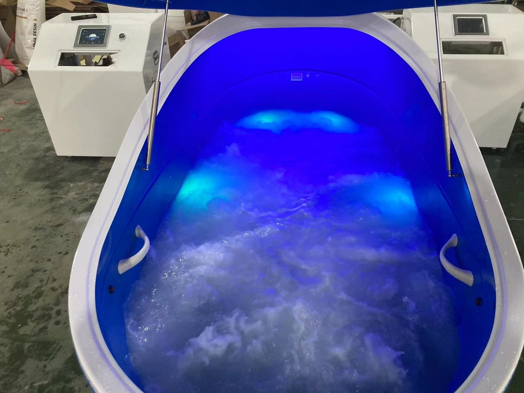 3D big 2 people stress reduce anti-gravity floating salt water massage hydro tank pod spa bathtub jaccuzi bubble jakuzi jet tubs