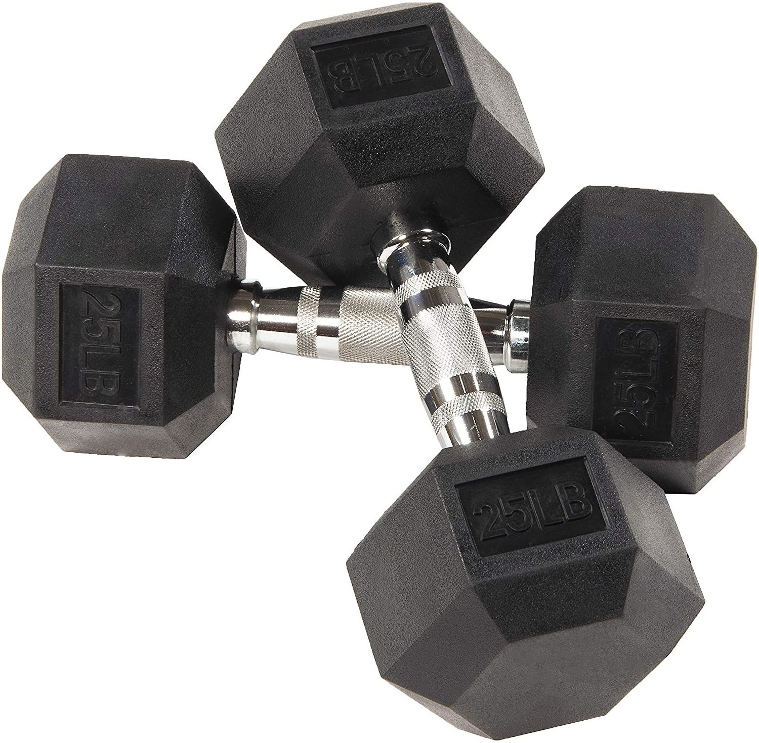 Free Weight Lifting Equipment Workout Lbs 10Kg Gym Rubber Hex Dumbbell Sets In Pounds