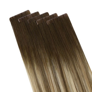 GL Top Seamless Hand Tied Pu Skin Weft Injected Tape In Invisible Tape Hair Extensions Invisible Tape in Hair Extensions Human