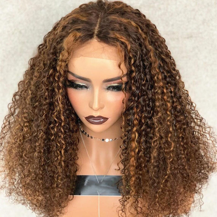 200 Density Hd Lace Wig Afro Kinky Curly Wig Afro Hair Wigs Transparent For Black Human Hair Mongolian Natural Lace Front Women