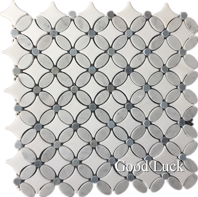 floor tile mosaic marble wall decoration