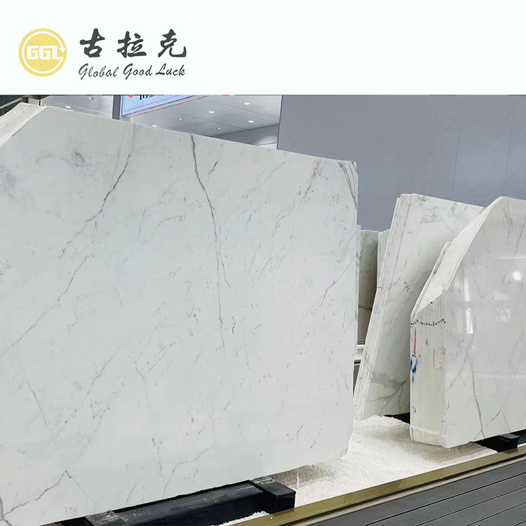 Italian Calacatta Marble White Marble Tile Natural Stone slab