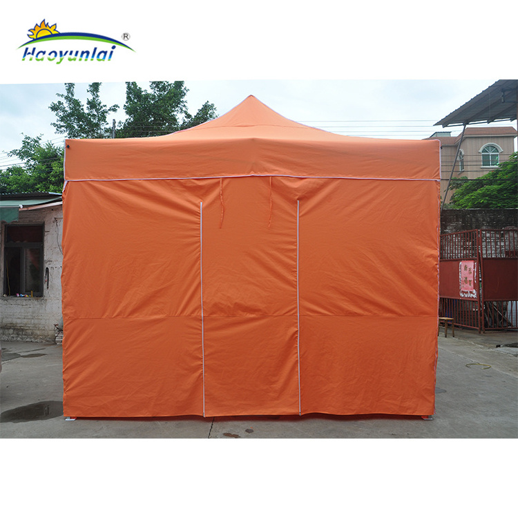 Goodluck professional custom retractable trade show folding canopy tent folding pop up market gazebo tents