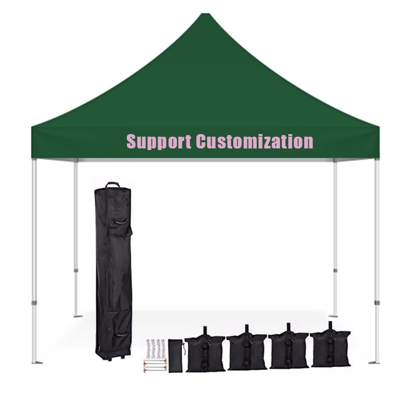 Goodluck polyester canopy tent fixed sandbag leg weights canopy tent for camping