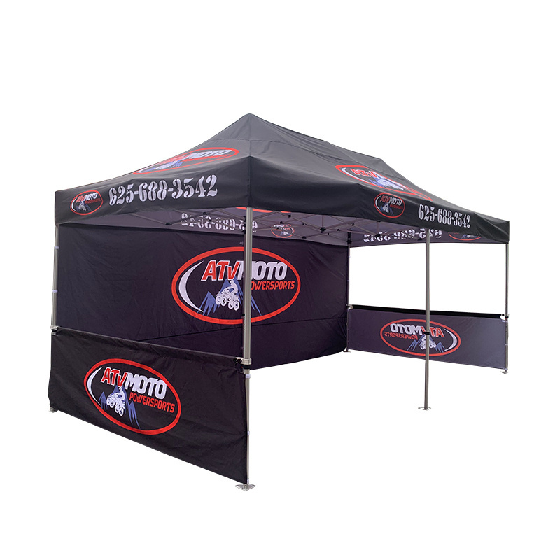 Goodluck 10x10 outdoor canopy tent 10x20 heavy duty all black exhibition event marquee gazebo canopy tents