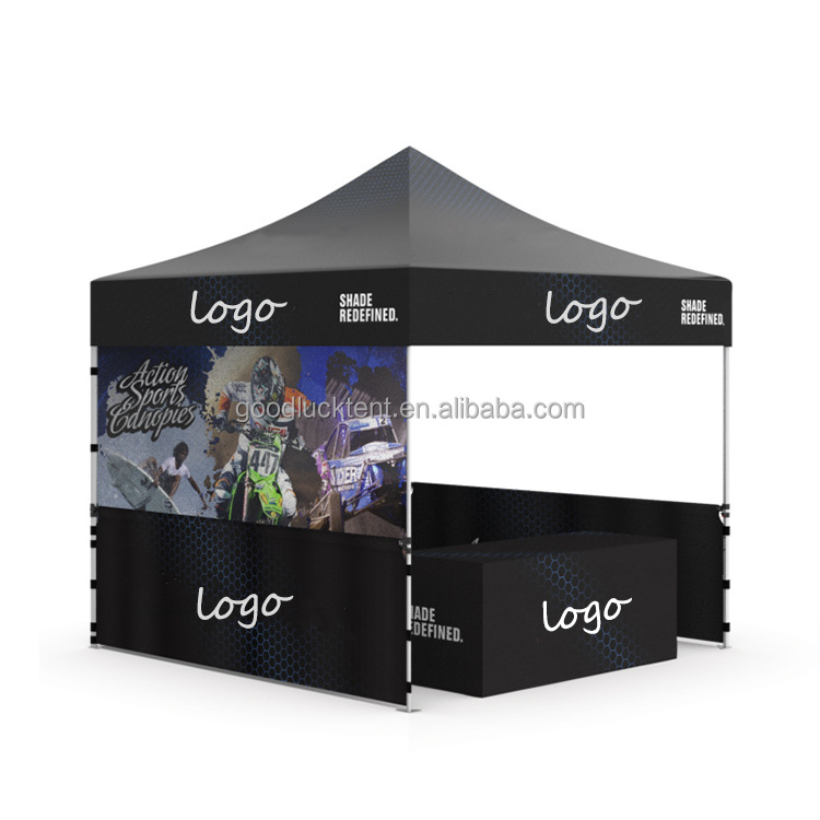 Outdoor canopy Logo Printed Tent for events auto racing advertising pop up canopy tent custom Aluminum Frame Trade Show Tent