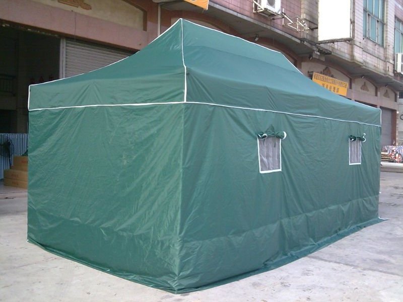 High quality waterproof large used tube disaster relief outdoor tent for sales