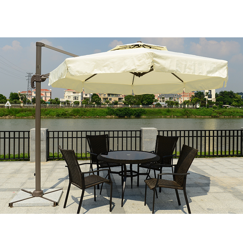 Goodluck waterproof beach cafe umbrella patio umbrella for garden table