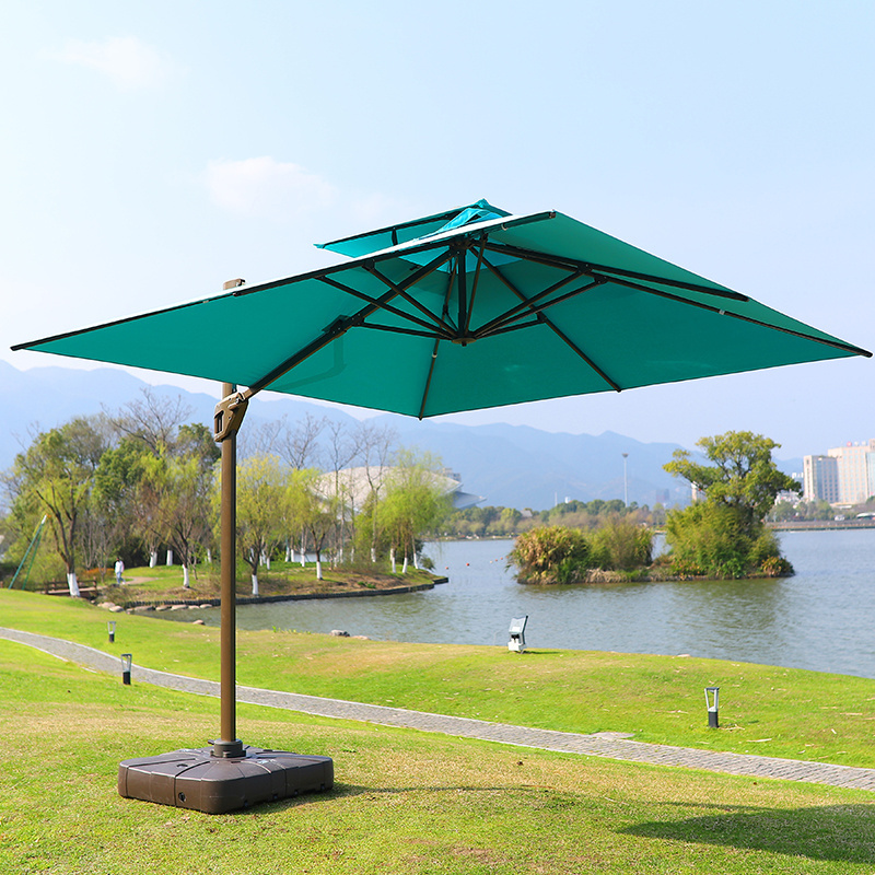 Cheap leisure ways custom outdoor waterproof windproof foldable grass beach umbrella