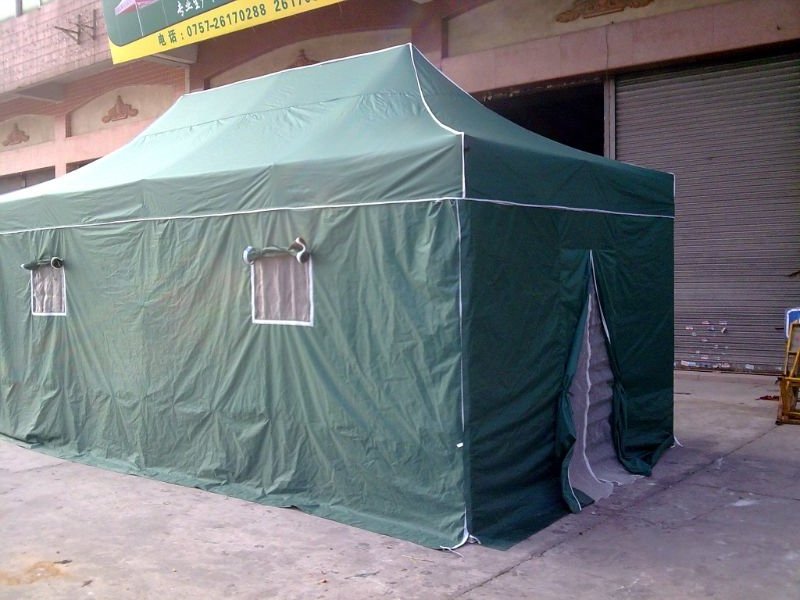 High quality waterproof large used tube disaster relief outdoor tent for sales