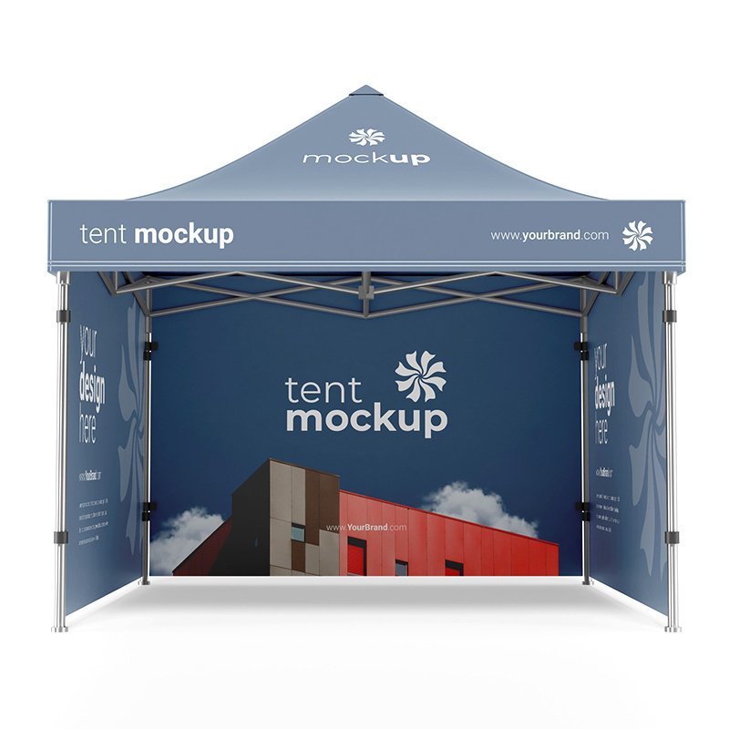 Goodluck printed aluminum outdoor pop up bubble tent 10x10 canopy tent outdoor for event