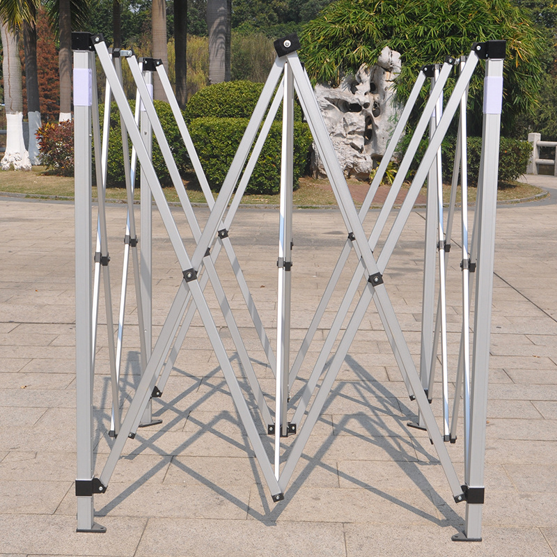 Goodluck meters hexagonal aluminum tent frame pop up folding tent canopy tent