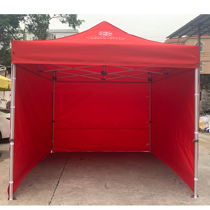 Goodluck custom outdoor gazebo tent market stall tent gazebo 3x3 fireproof trade market folding tent