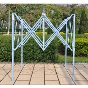 Goodluck heavy duty waterproof folding canopy frame tent 15x15 outdoor event steel frame tent