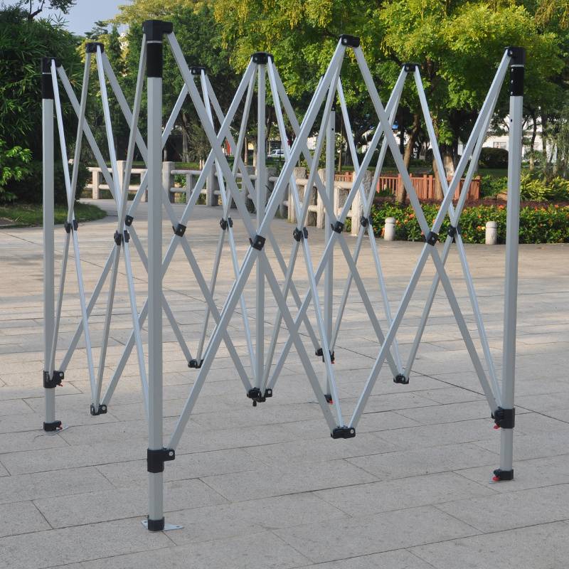 Goodluck custom aluminium outdoor tent 3x6 iron frame 40mm hexagon tent frame