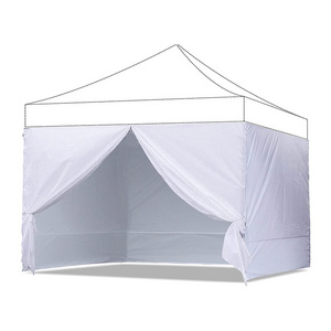 Goodluck 10x10 white trade show tent pop up canopy folding tent with side walls