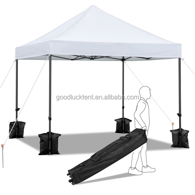 Custom printed outdoor advertising rainproof awning 10x20 canopy tents for events gazebo pop-up trade show tent