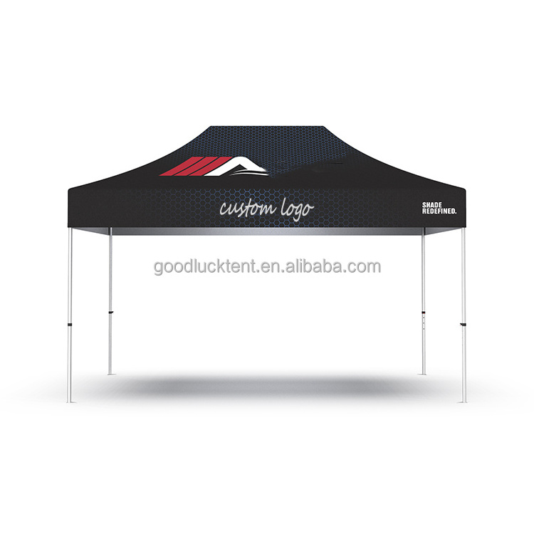 Outdoor canopy Logo Printed Tent for events auto racing advertising pop up canopy tent custom Aluminum Frame Trade Show Tent