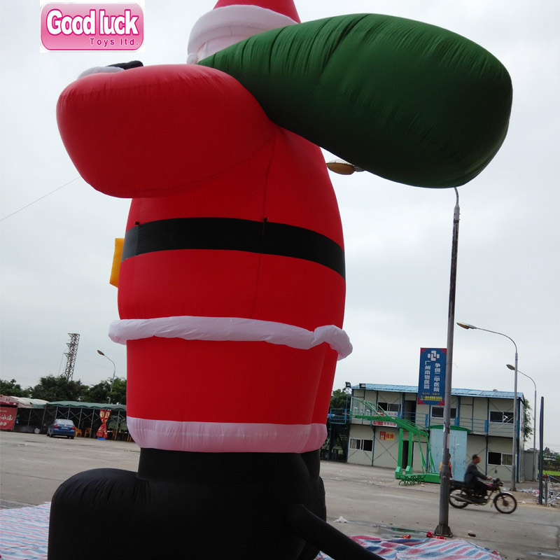 8m giant 25ft christmas Santa /Advertising inflatable christmas old man