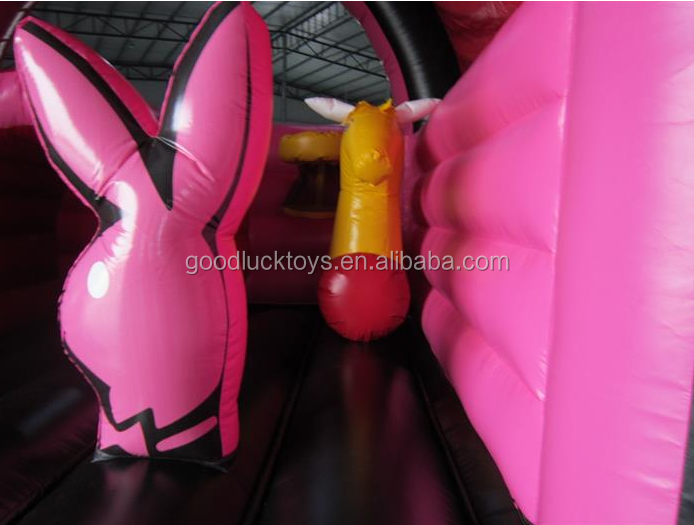 juegos inflables EN14960 Adults only Commercial jumping castle / Inflatable Bounce House Jumpers /pink color inflatable bouncer