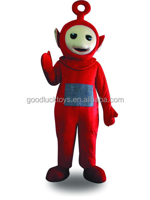 teletubby mascot costumes for adult, cartoon mascot plush costumes for sale/  teletubbies mascot costumes